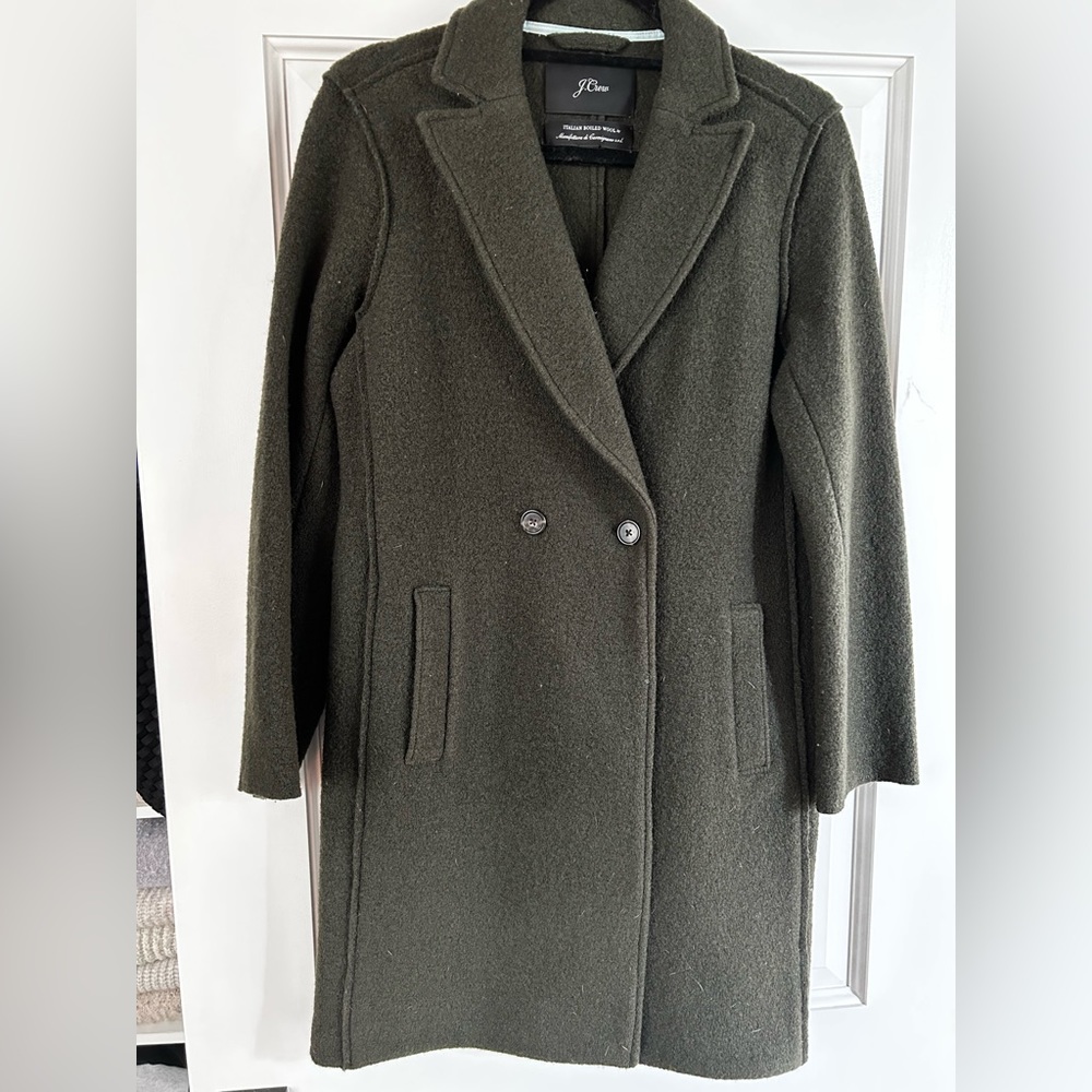 JCrew Italian Wool Coat